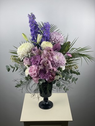 Floral Symphony Deluxe Vazoda Aranjman
