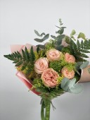 Rosy Whisper Gül Buketi