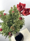 Winter Rouge Vazoda Yılbaşı Aranjmanı