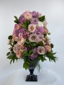 Rose Symphony Deluxe Siyah Vazo Aranjmanı